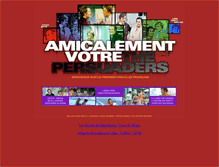 Tablet Screenshot of amicalement-votre.com